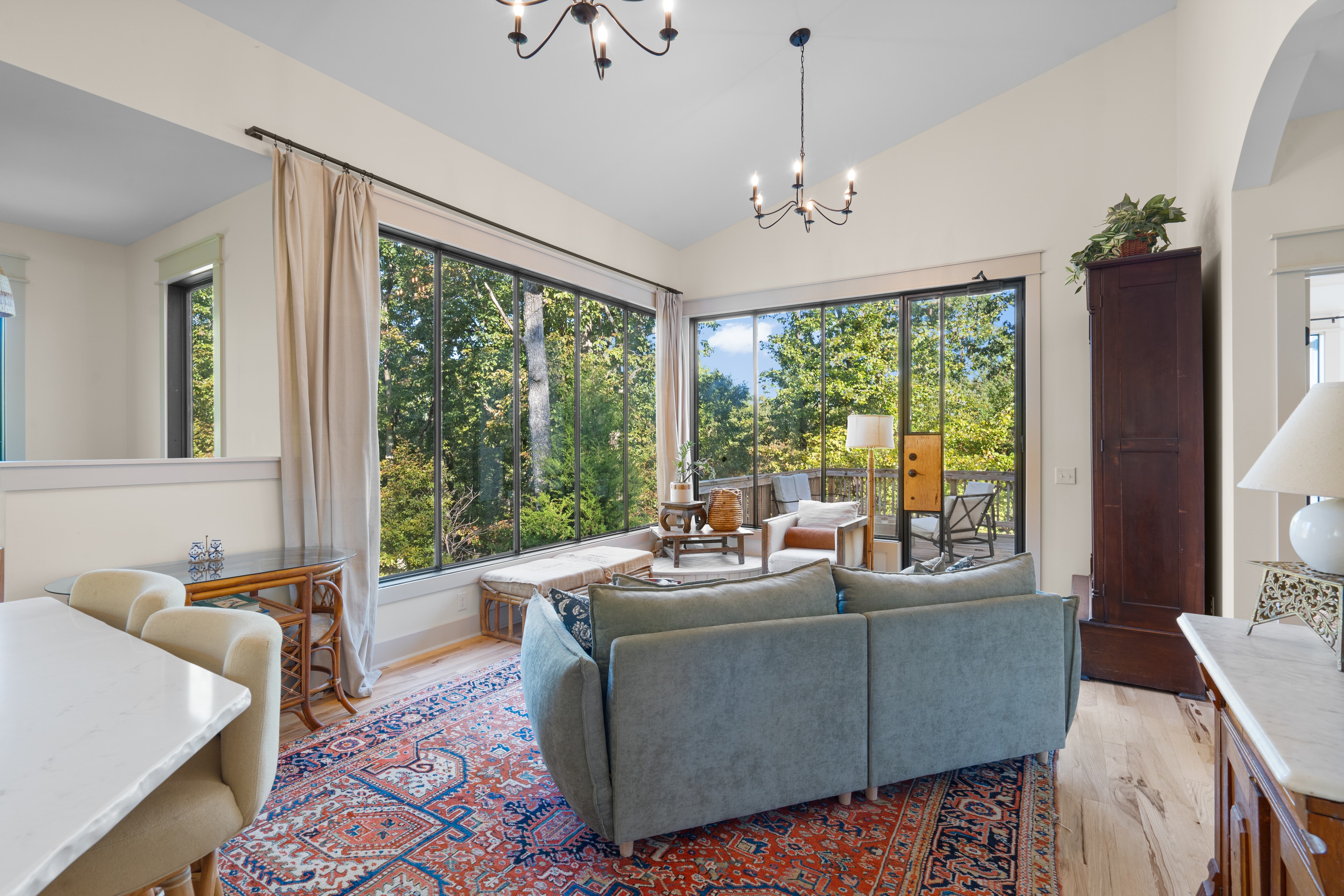 Living Room Steel Windows